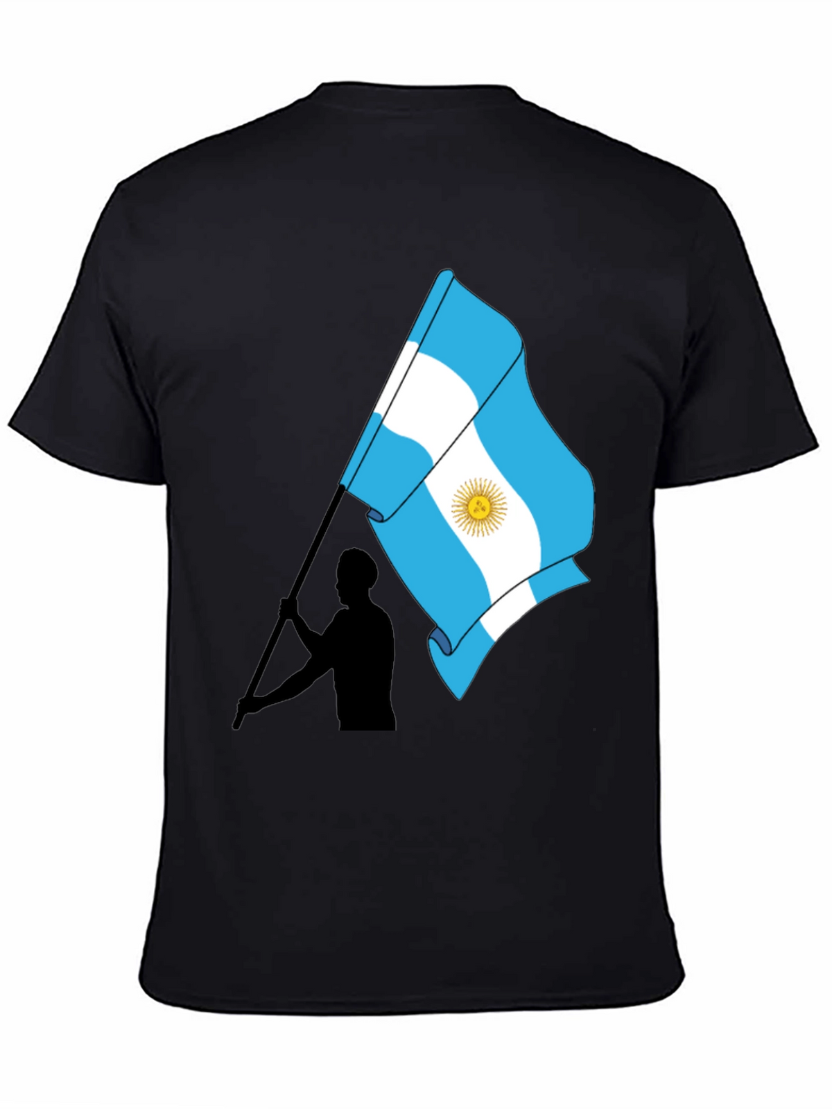 Argentina Flag Graphic Tee