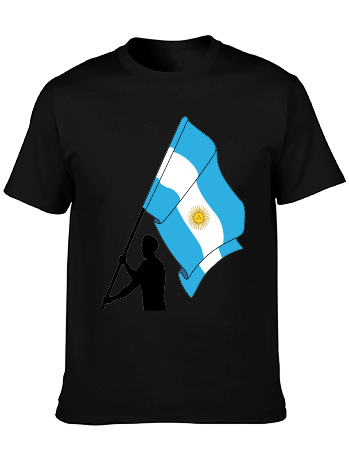 Argentina Flag Graphic Tee