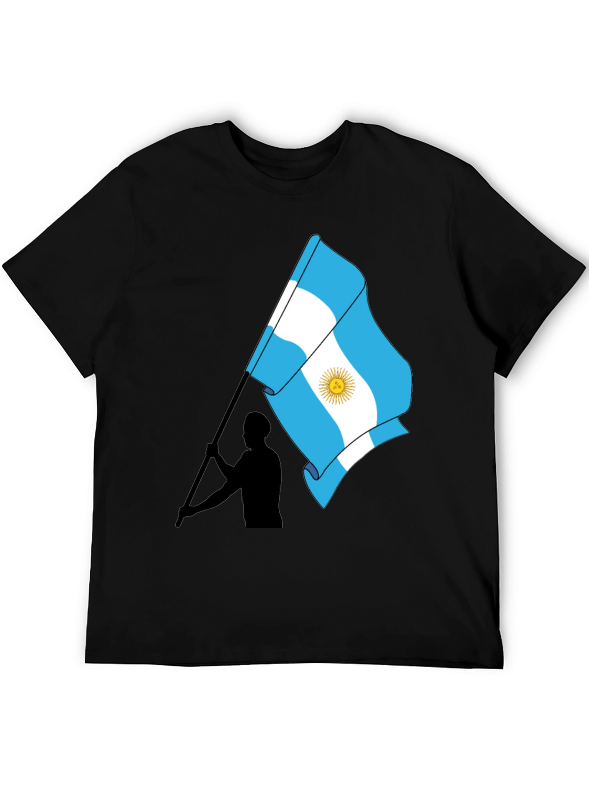 Argentina Flag Graphic Tee
