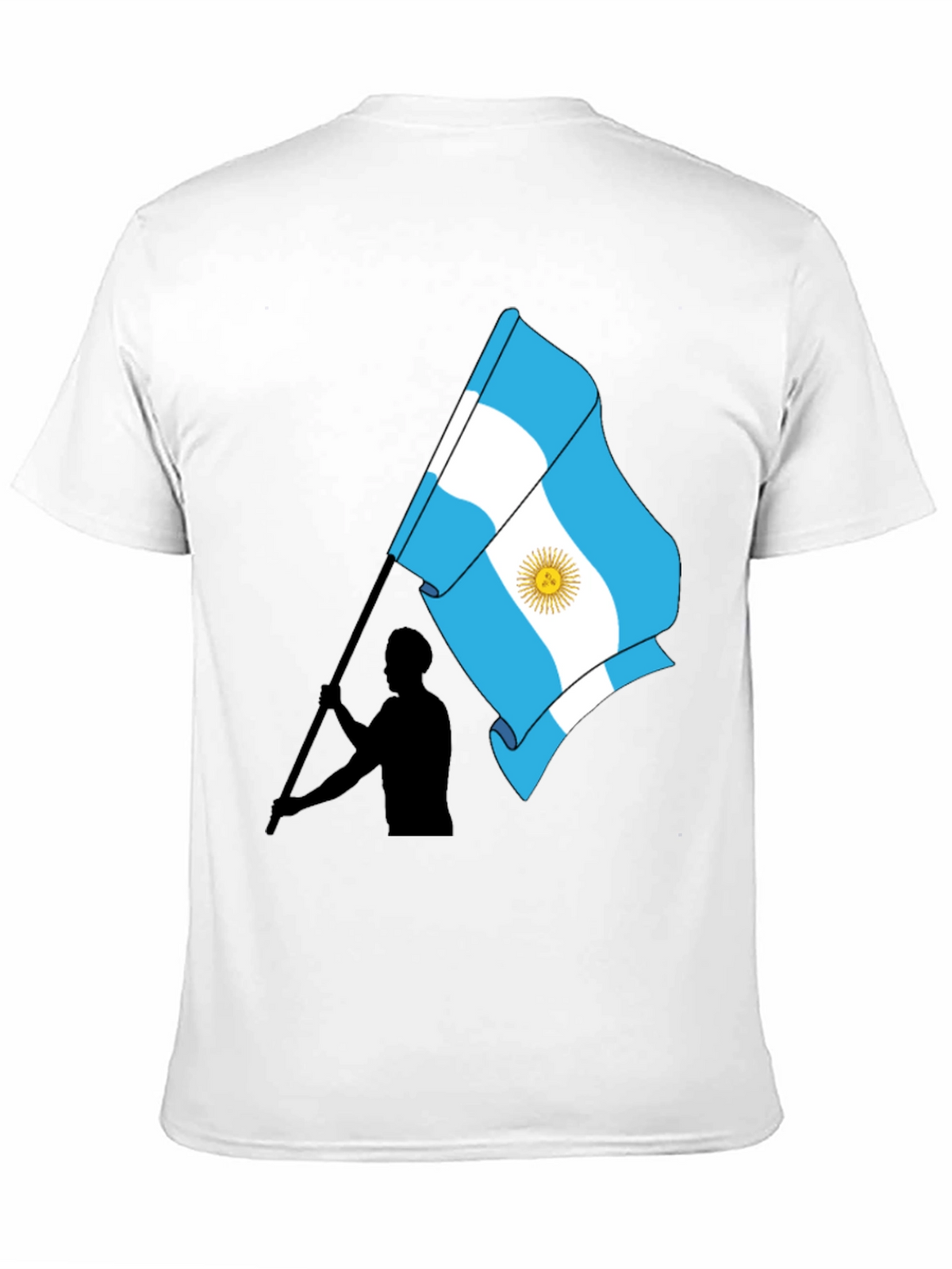 Argentina Flag Graphic Tee