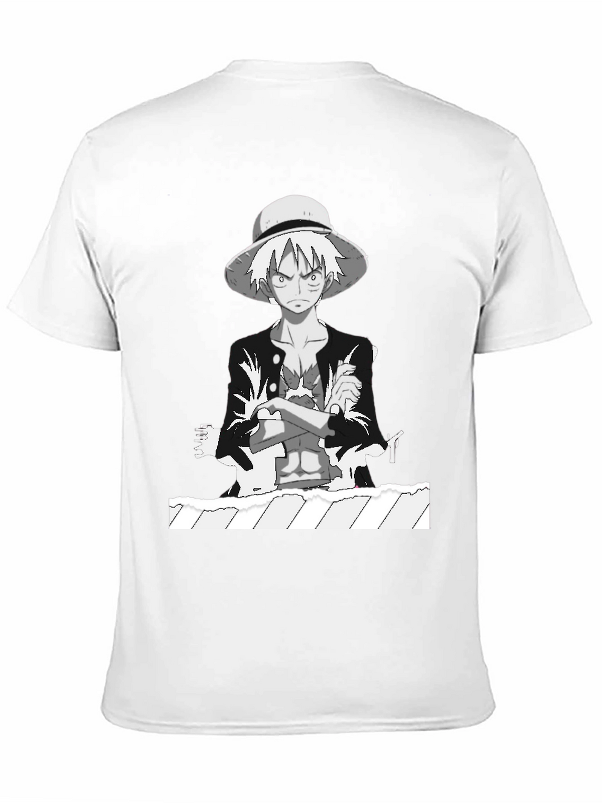 Luffy One Piece Anime Graphic Tee