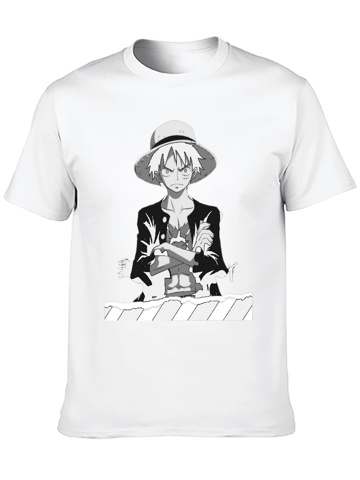Luffy One Piece Anime Graphic Tee