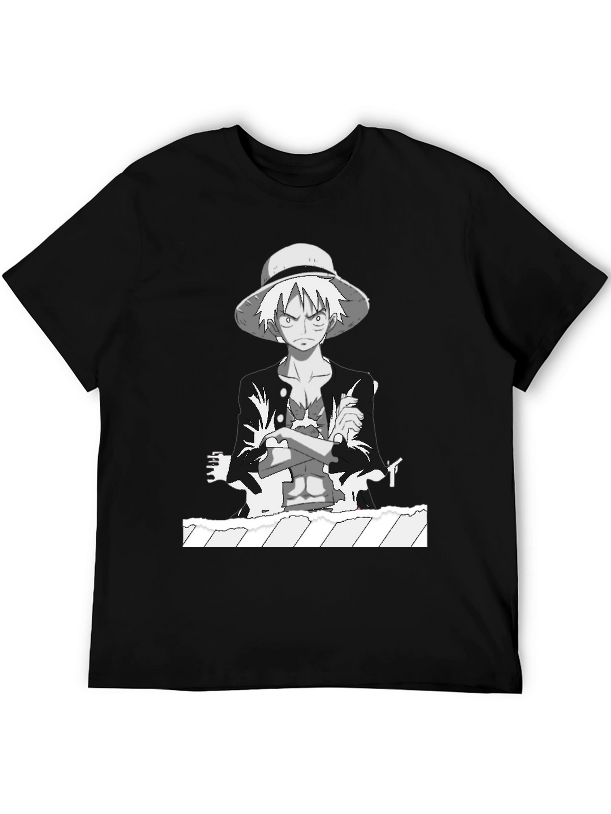 Luffy One Piece Anime Graphic Tee