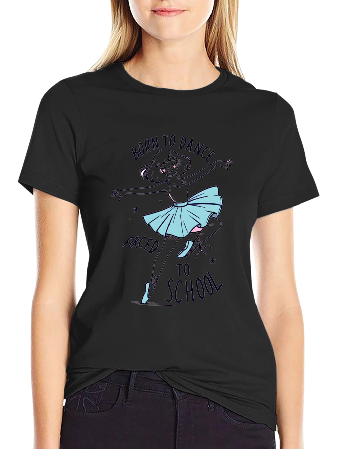 Born to Dance T-Shirt - Funny Ballerina Tee