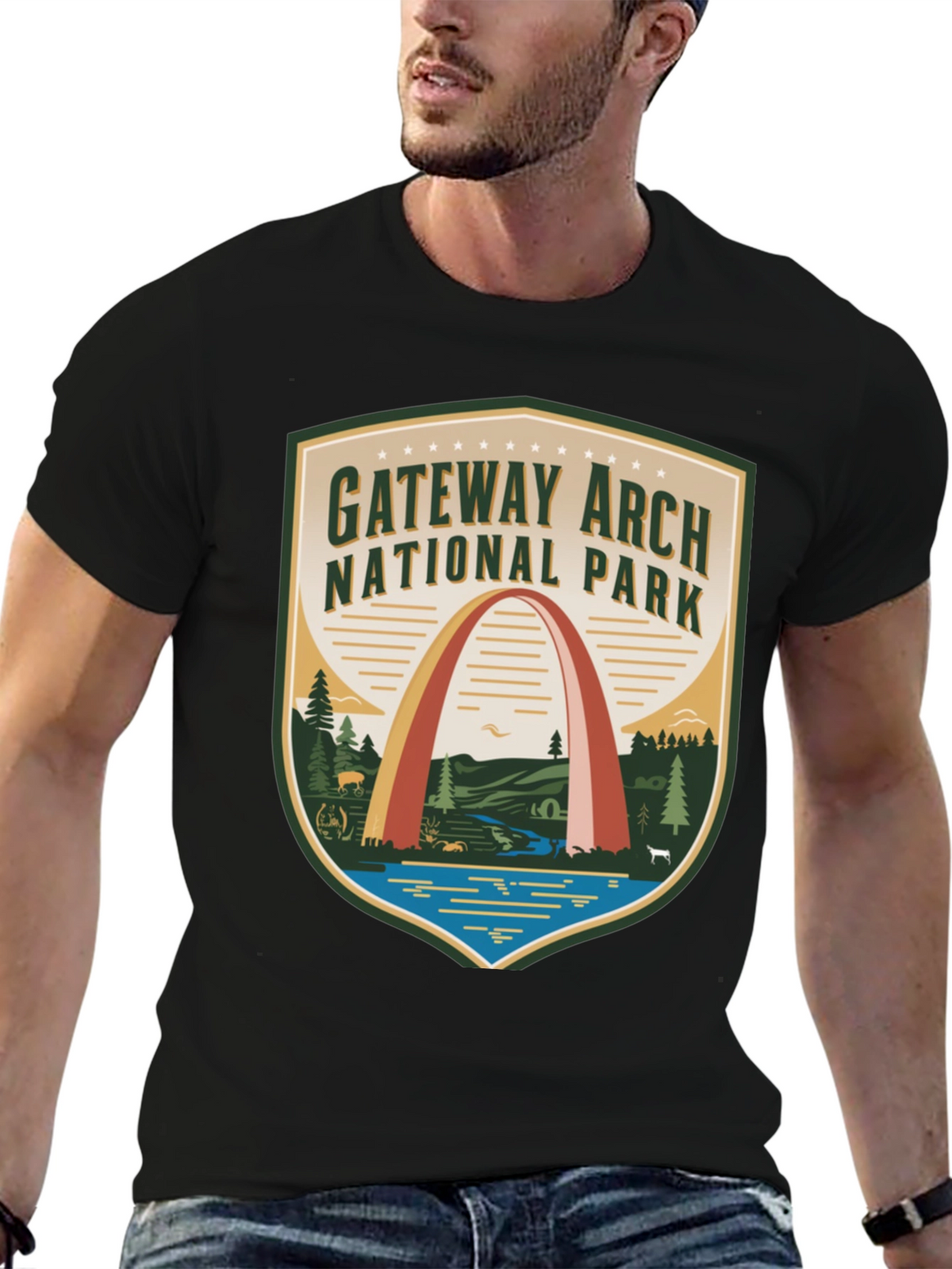 Gateway Arch National Park Graphic Tee