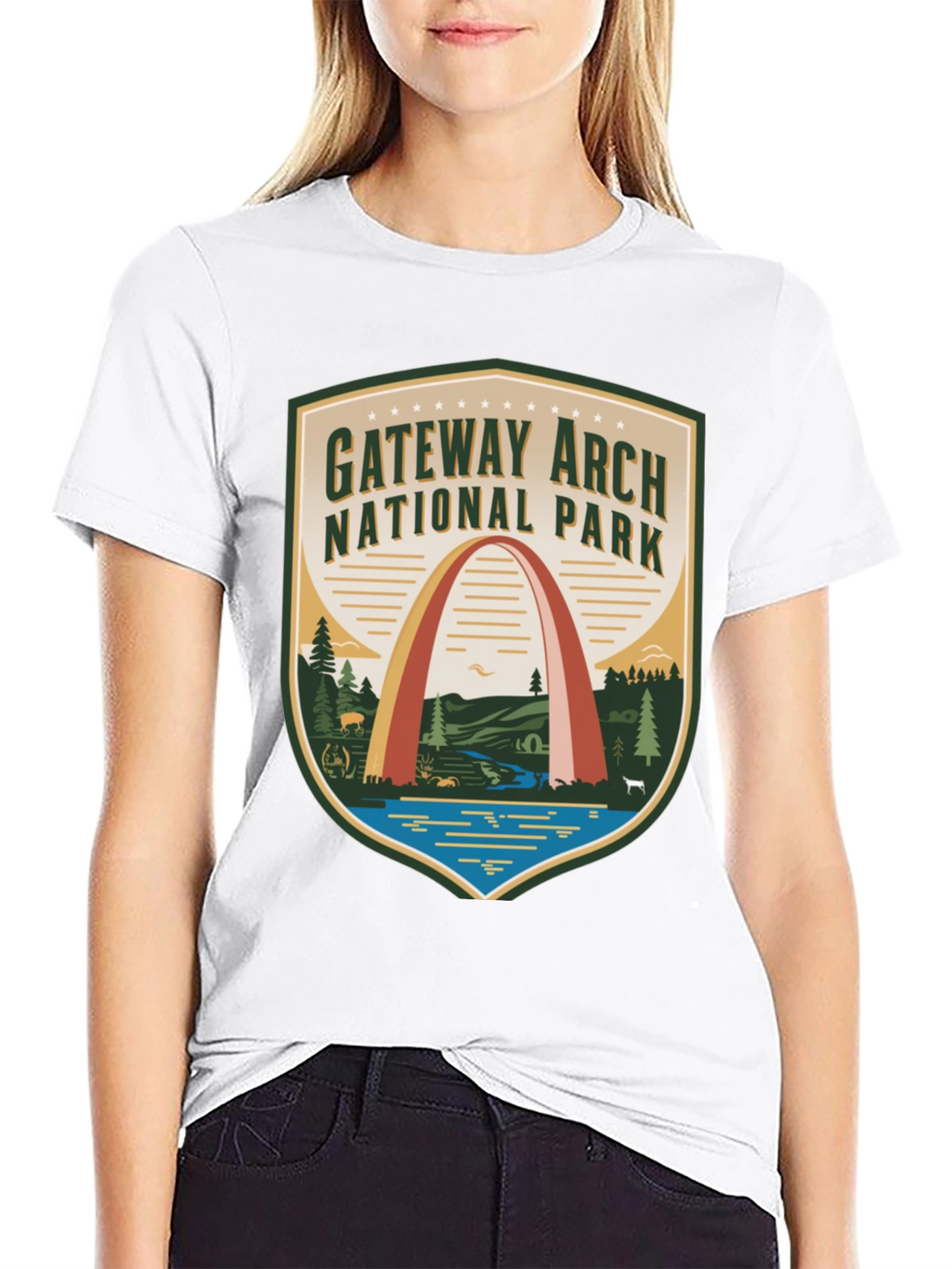 Gateway Arch National Park Graphic Tee