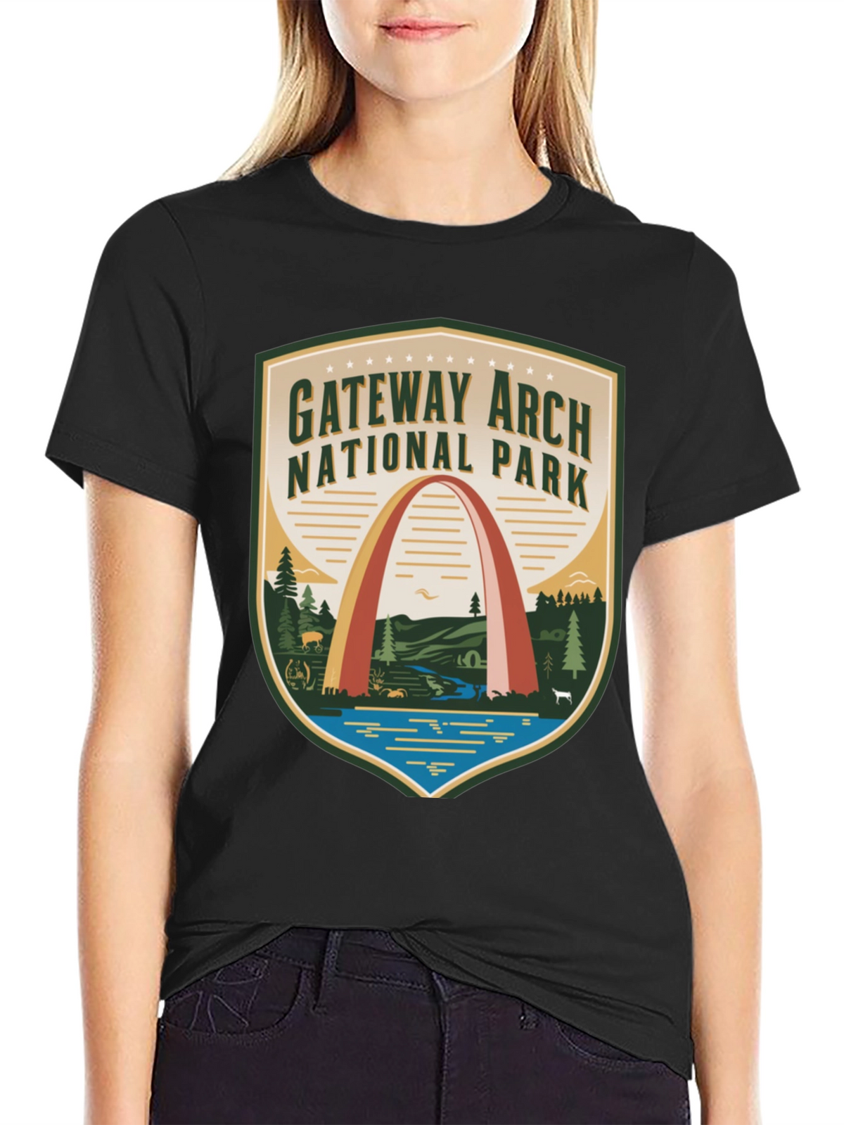 Gateway Arch National Park Graphic Tee