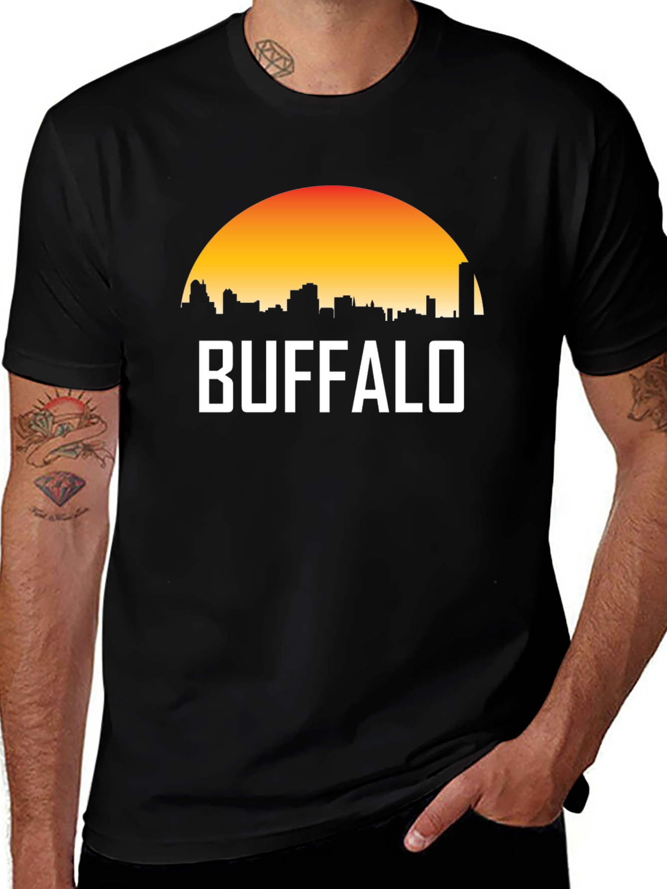 Buffalo Skyline T-Shirt - City Pride Graphic Tee
