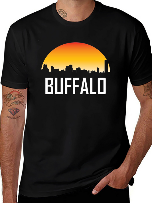 Buffalo Skyline T-Shirt - City Pride Graphic Tee