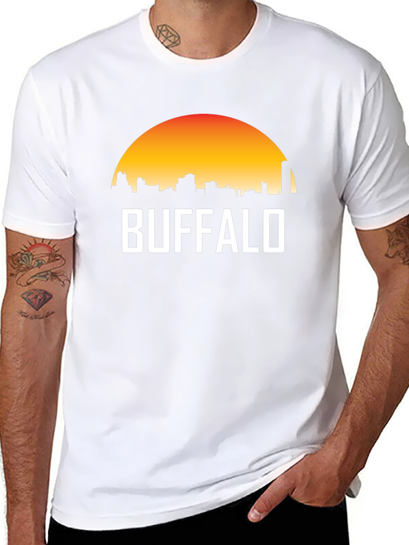 Buffalo Skyline T-Shirt - City Pride Graphic Tee