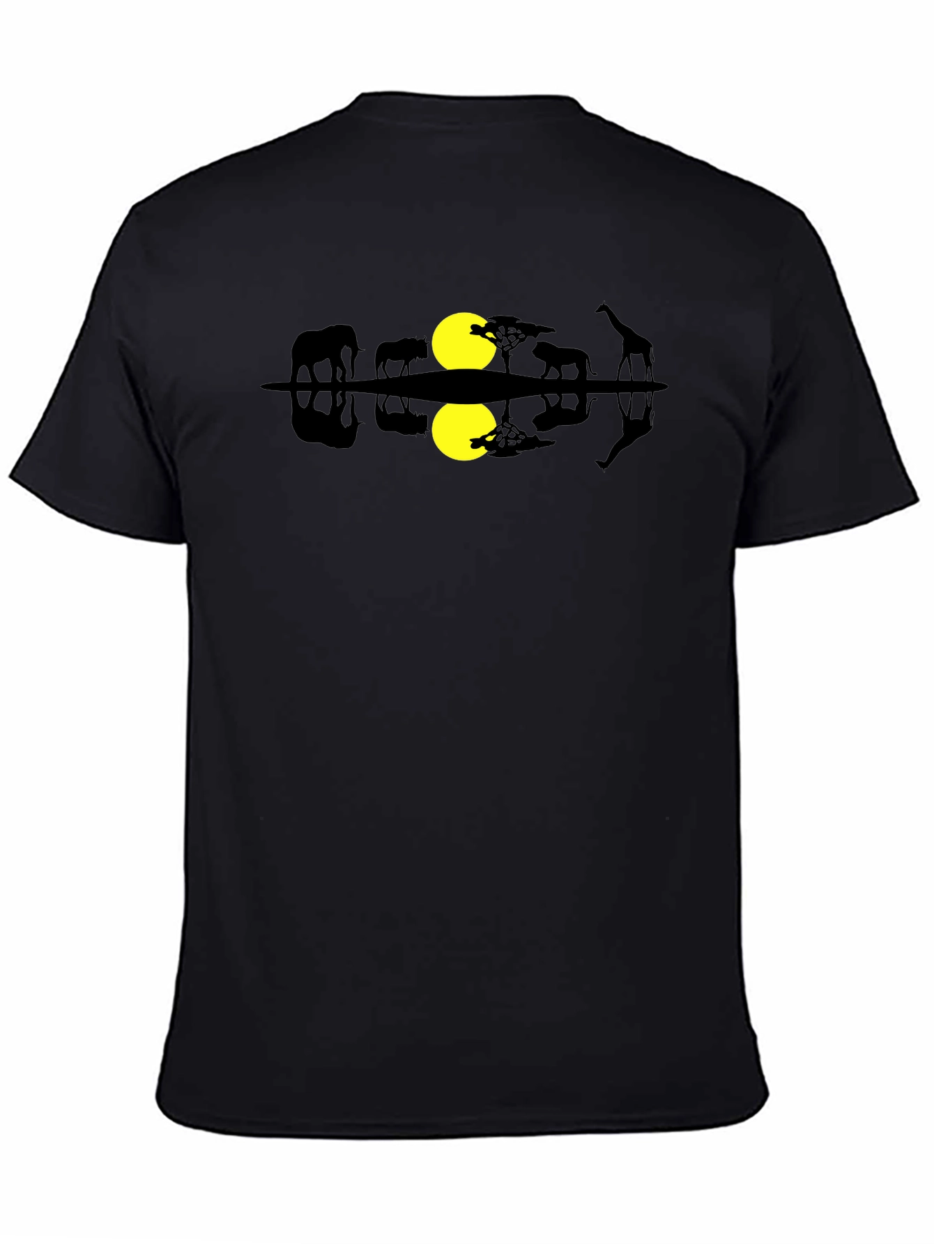 African Sunset T-Shirt: Nature Inspired Graphic Tee
