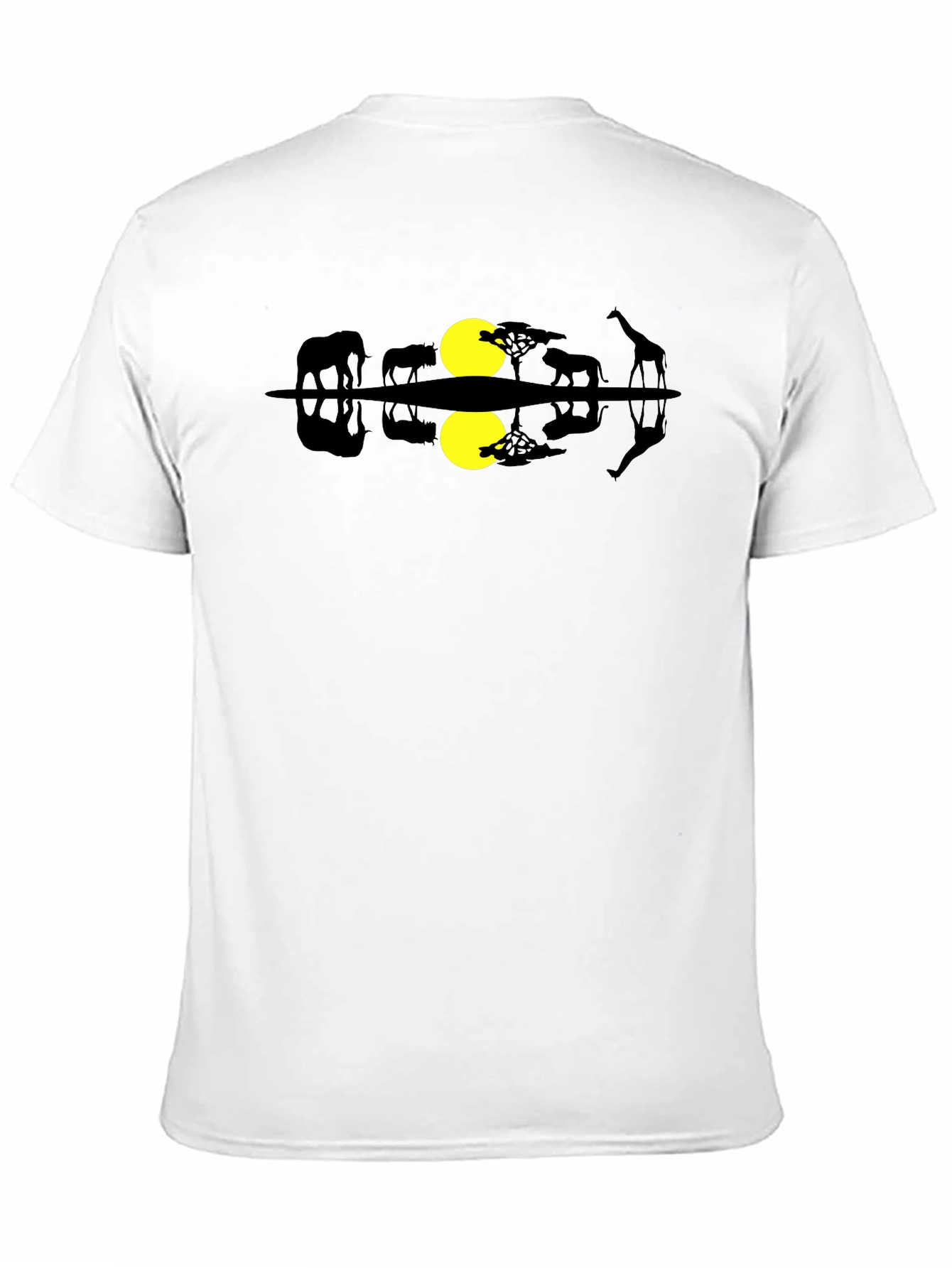 African Sunset T-Shirt: Nature Inspired Graphic Tee