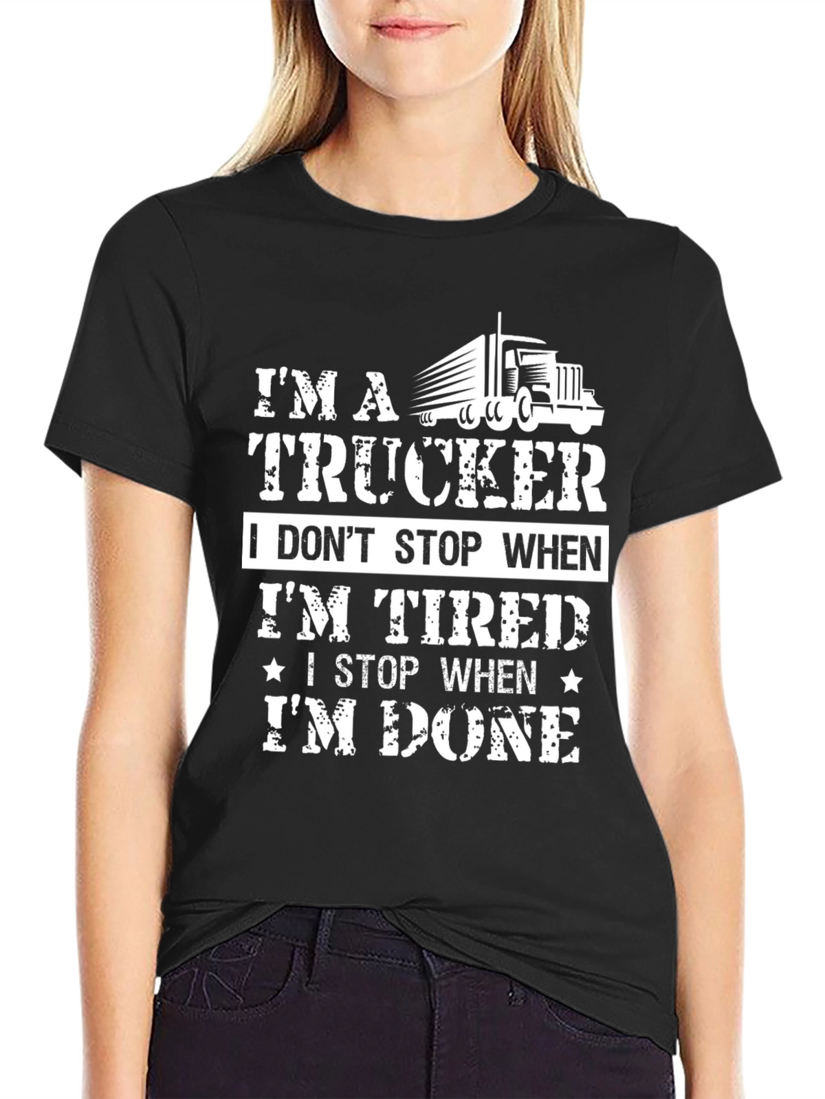 Im a Trucker T-Shirt - Funny Truck Driver Tee