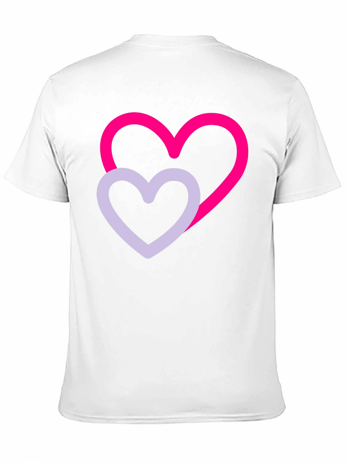 Heart Graphic Tee - Stylish Black Cotton T-Shirt