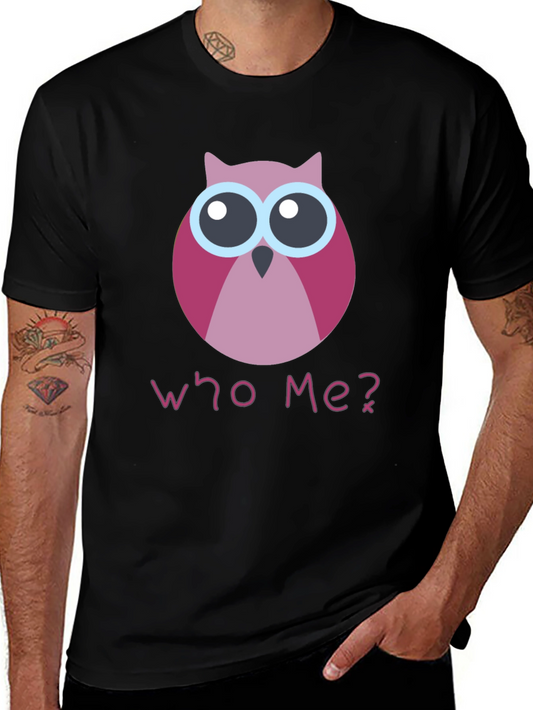Who Me? Owl Graphic T-Shirt