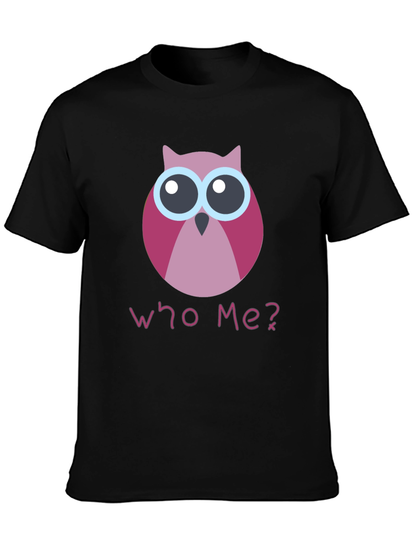 Who Me? Owl Graphic T-Shirt