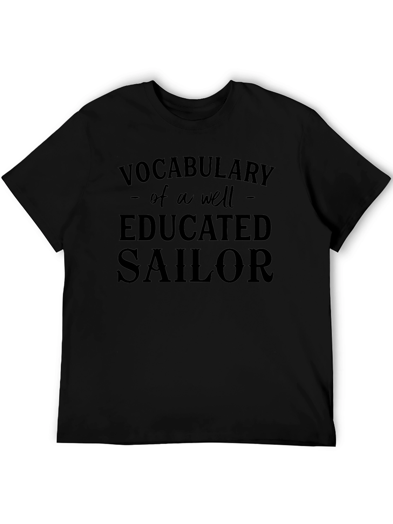 Educated Sailor Graphic T-Shirt