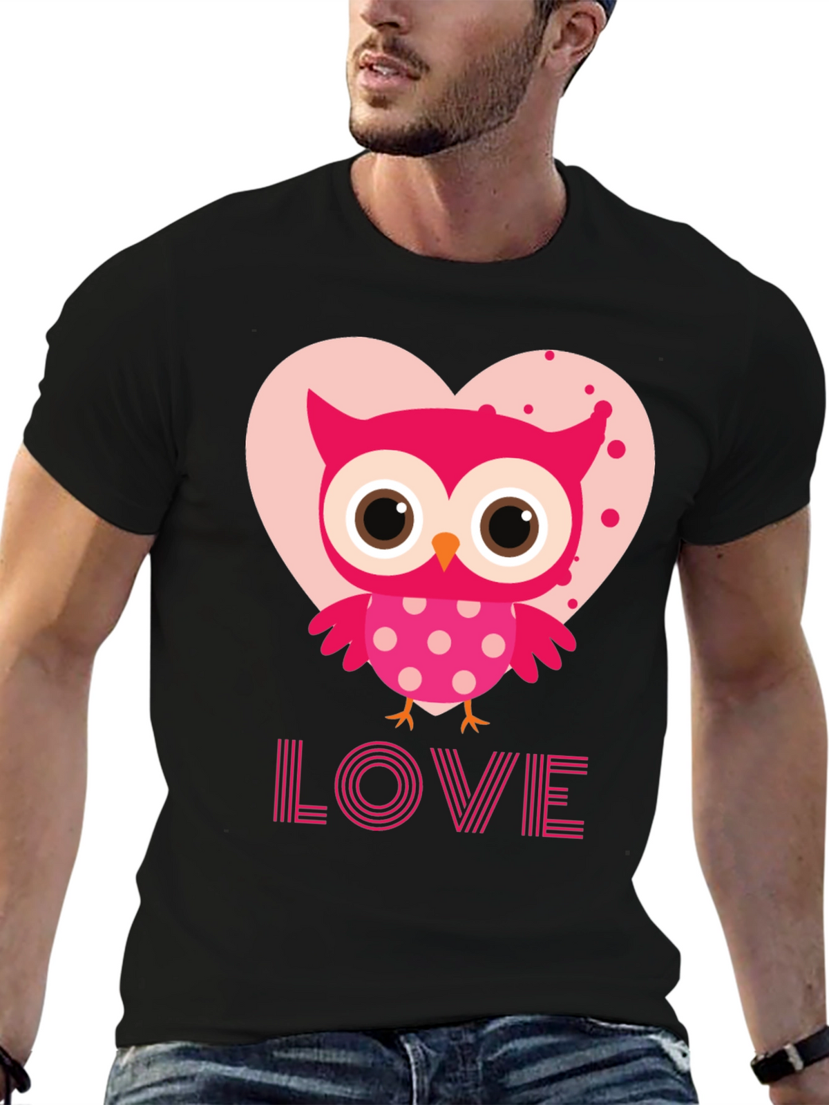 Owl Love T-Shirt - Valentines Day