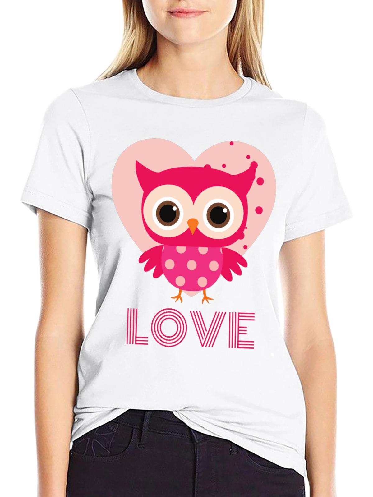 Owl Love T-Shirt - Valentines Day