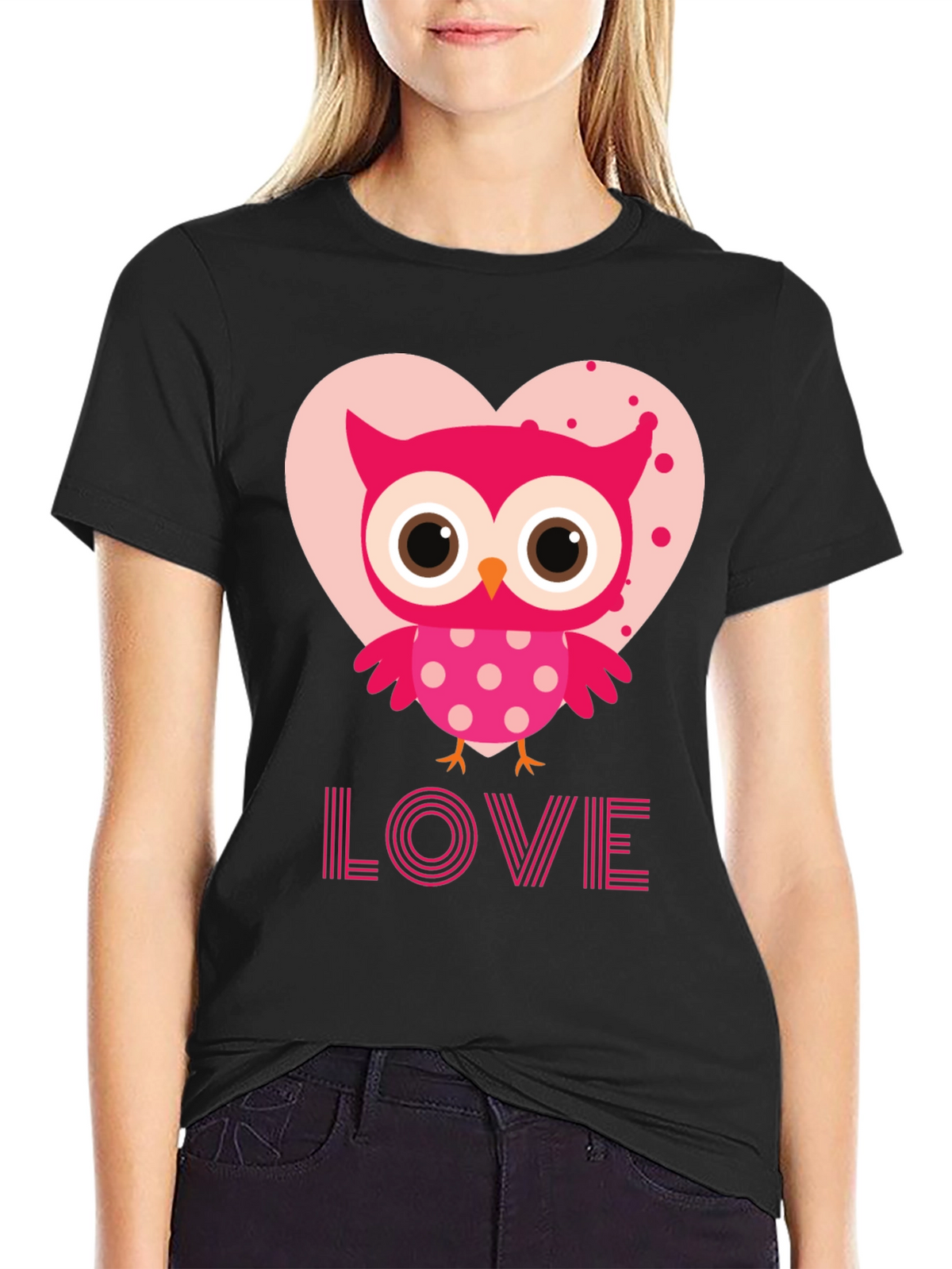 Owl Love T-Shirt - Valentines Day