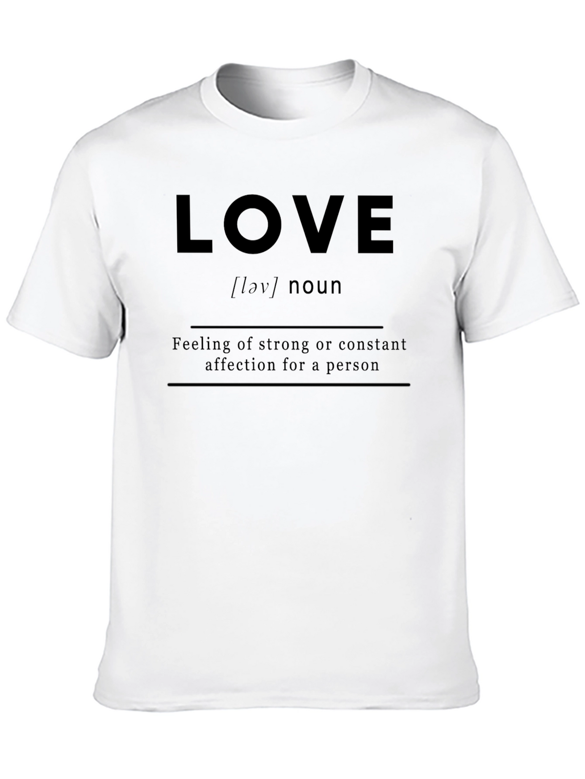 Love Definition T-Shirt - Affectionate Tee
