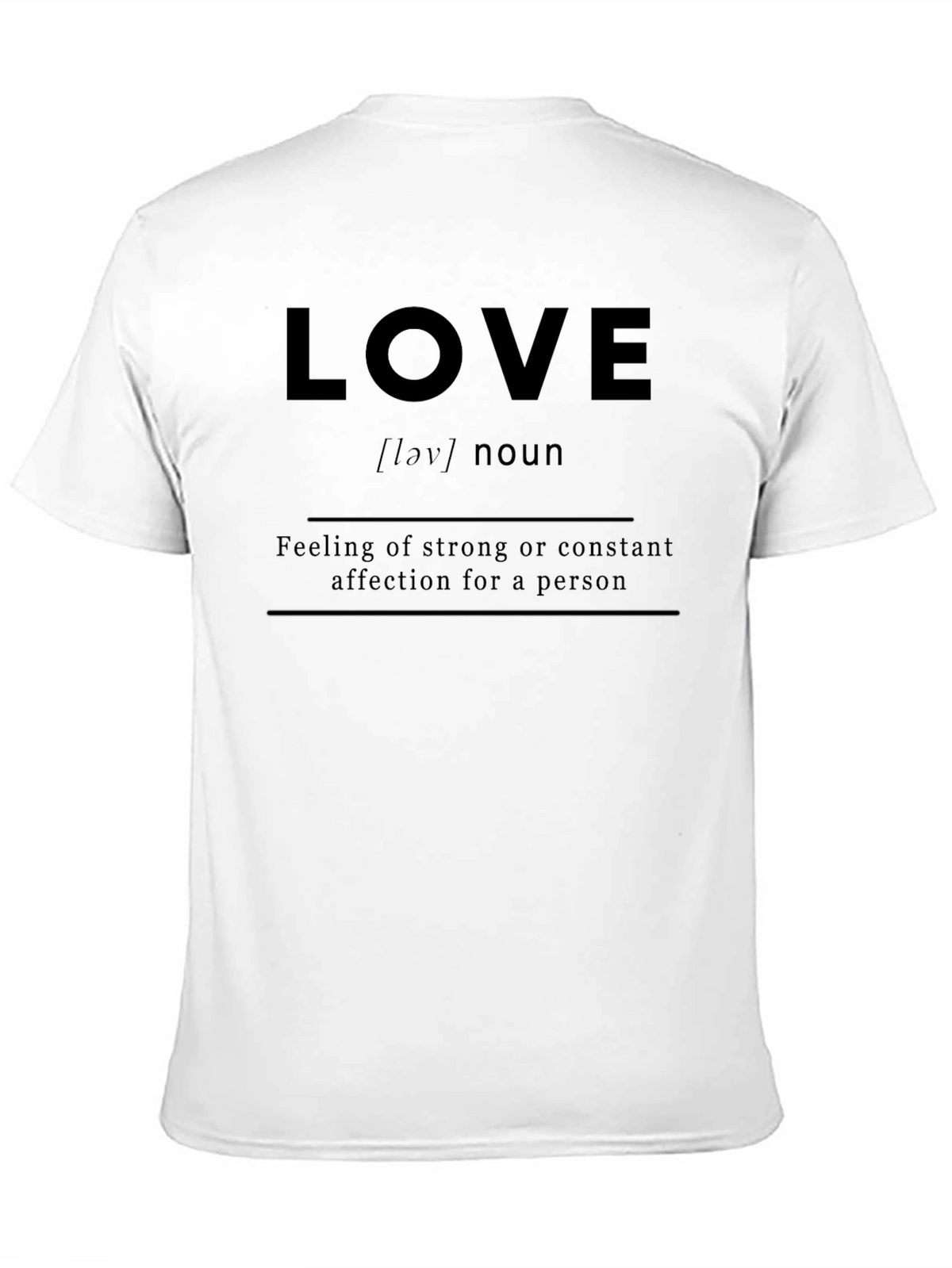 Love Definition T-Shirt - Affectionate Tee