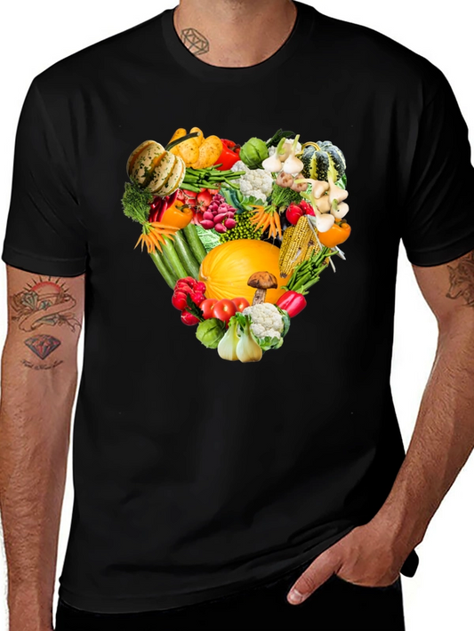 Vegetable Heart Graphic Tee