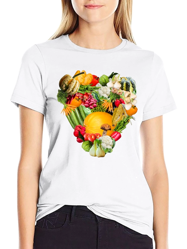 Vegetable Heart Graphic Tee