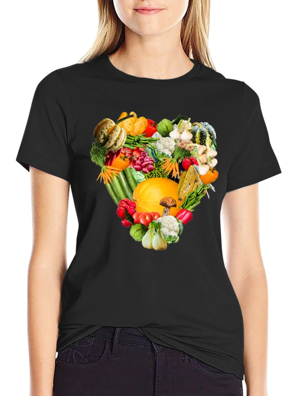 Vegetable Heart Graphic Tee