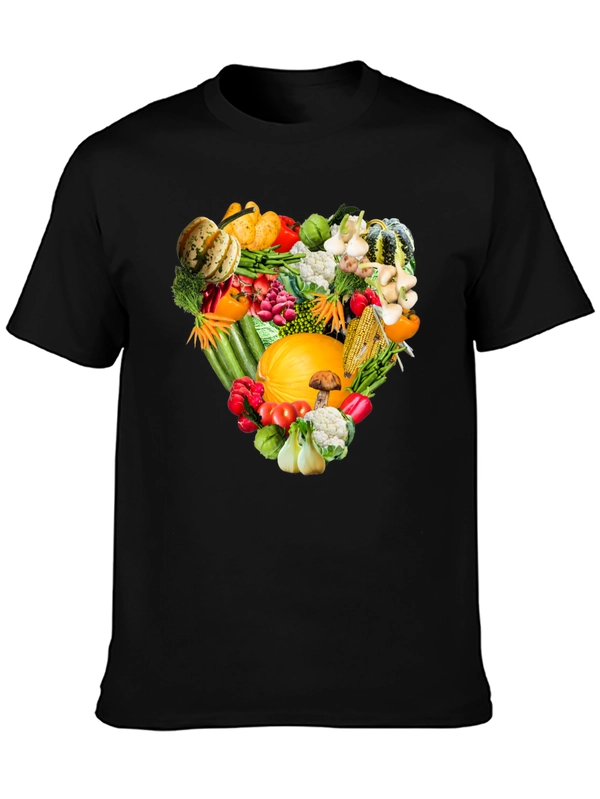 Vegetable Heart Graphic Tee