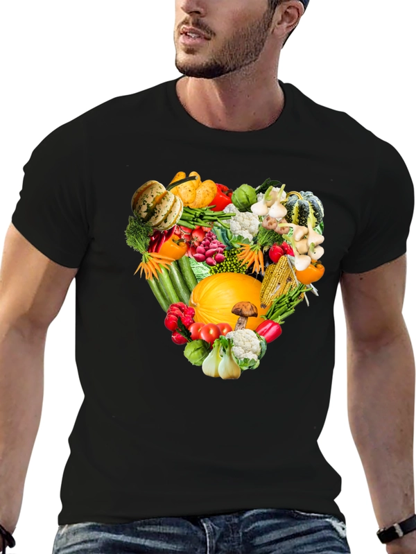Vegetable Heart Graphic Tee