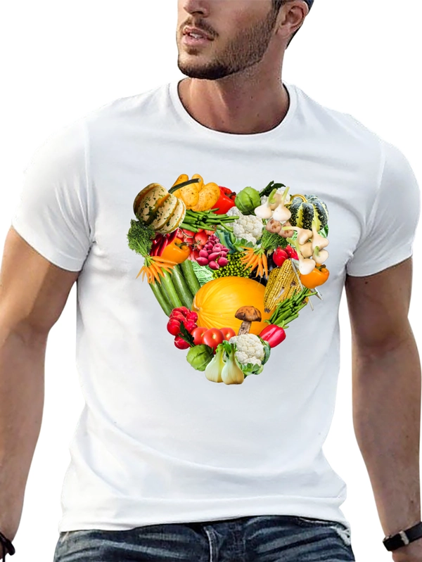 Vegetable Heart Graphic Tee