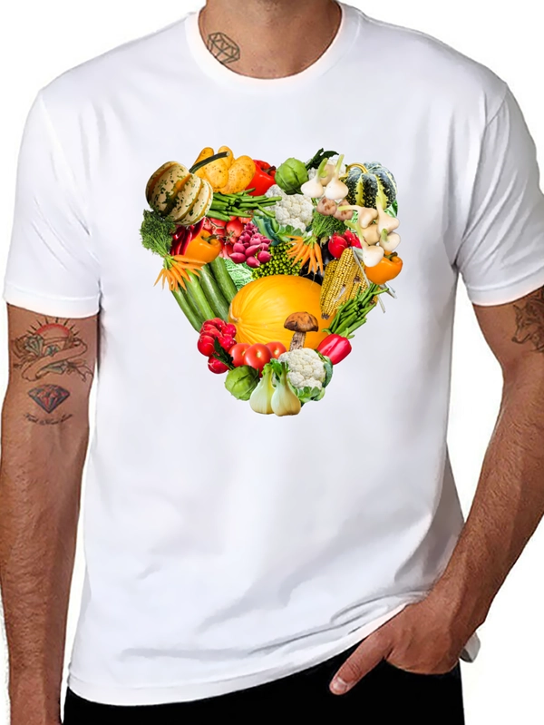 Vegetable Heart Graphic Tee