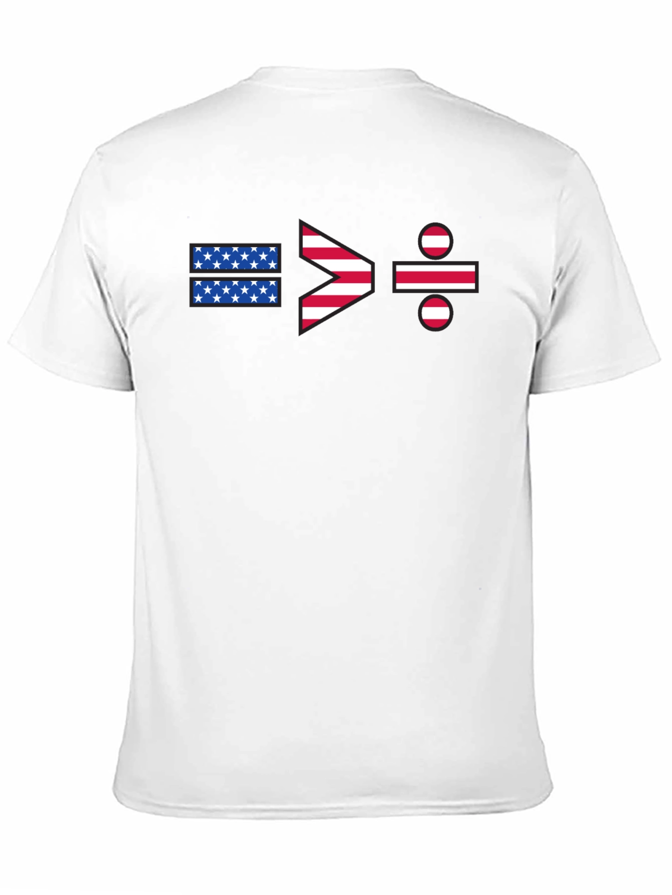 Equality > Division USA Flag Graphic T-Shirt