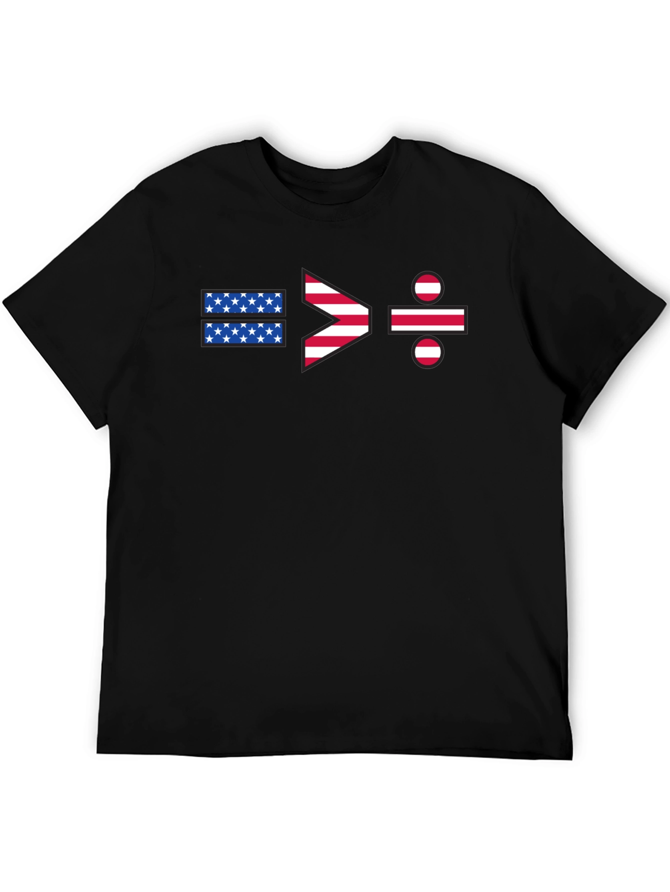 Equality > Division USA Flag Graphic T-Shirt