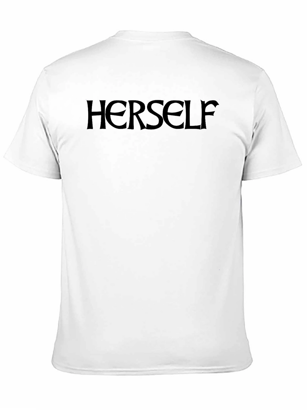 Herself Black Graphic T-Shirt