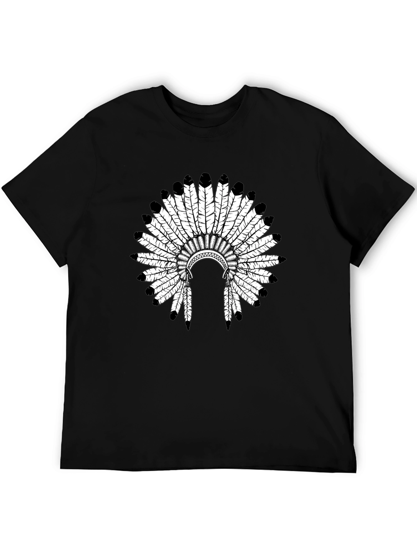 Native American Headdress Graphic Tee