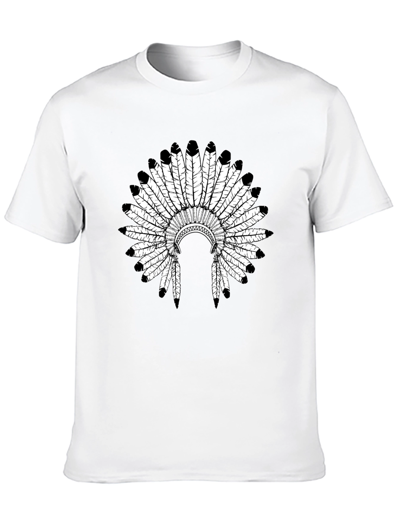 Native American Headdress Graphic Tee