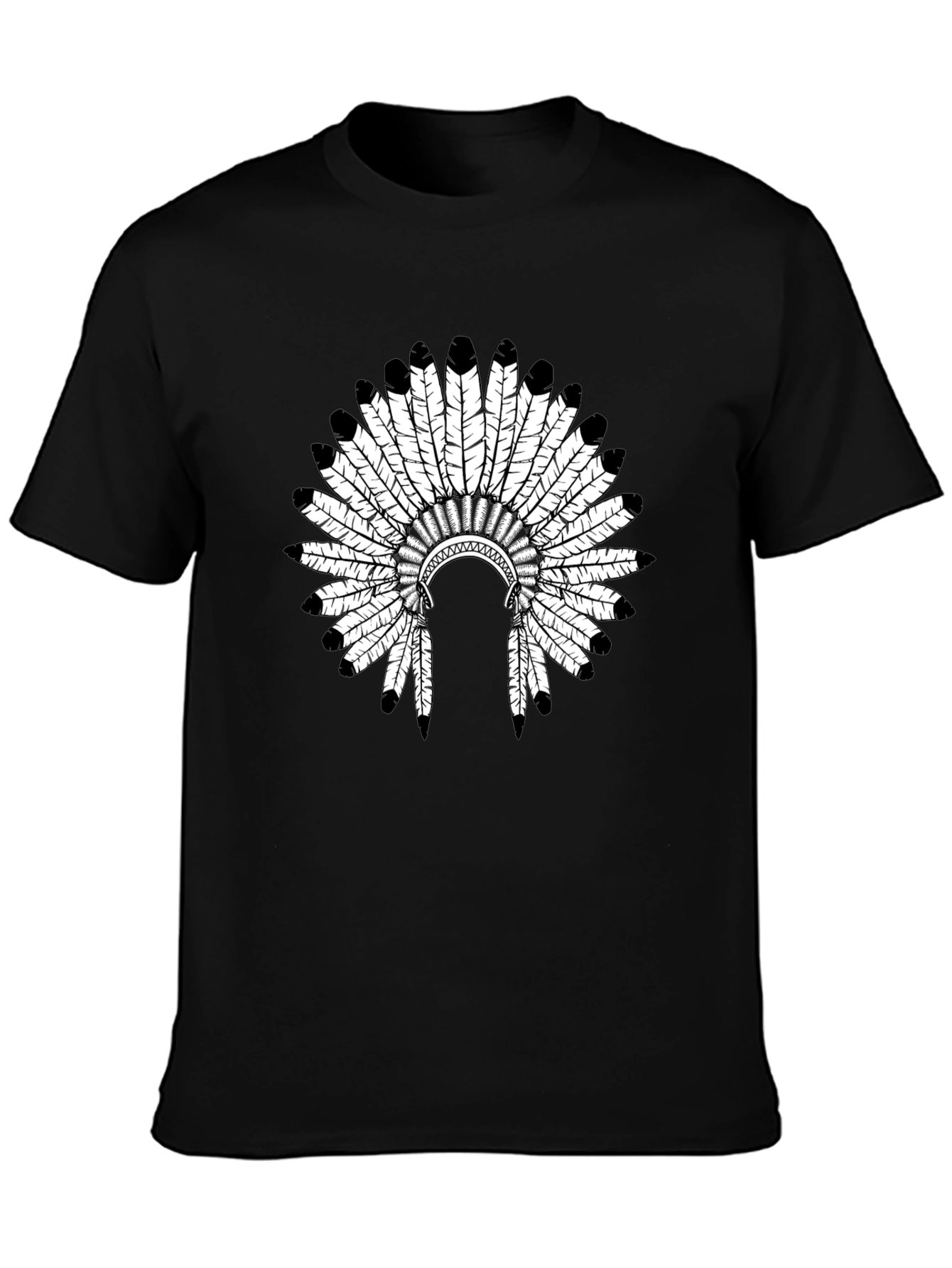 Native American Headdress Graphic Tee