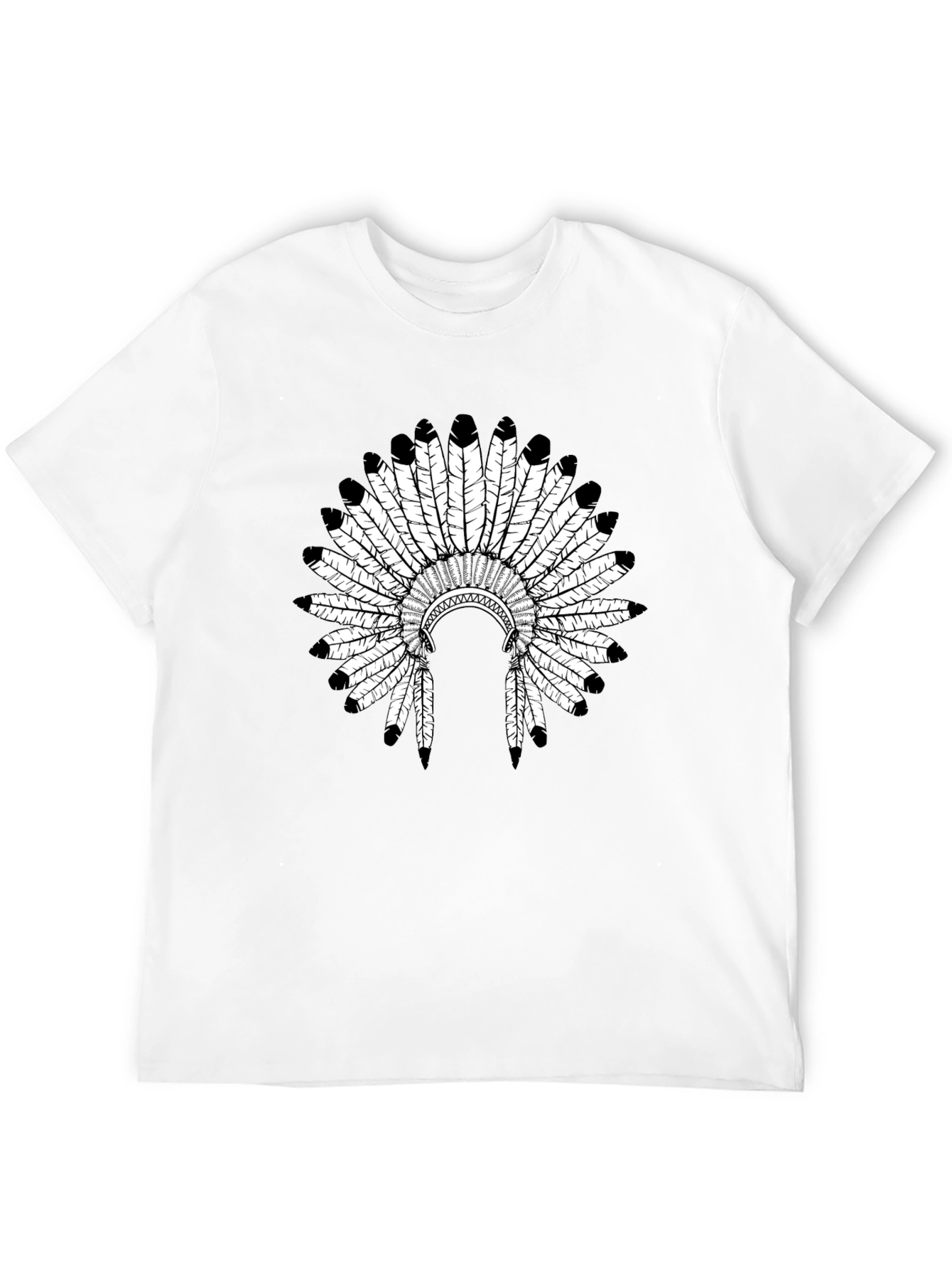 Native American Headdress Graphic Tee