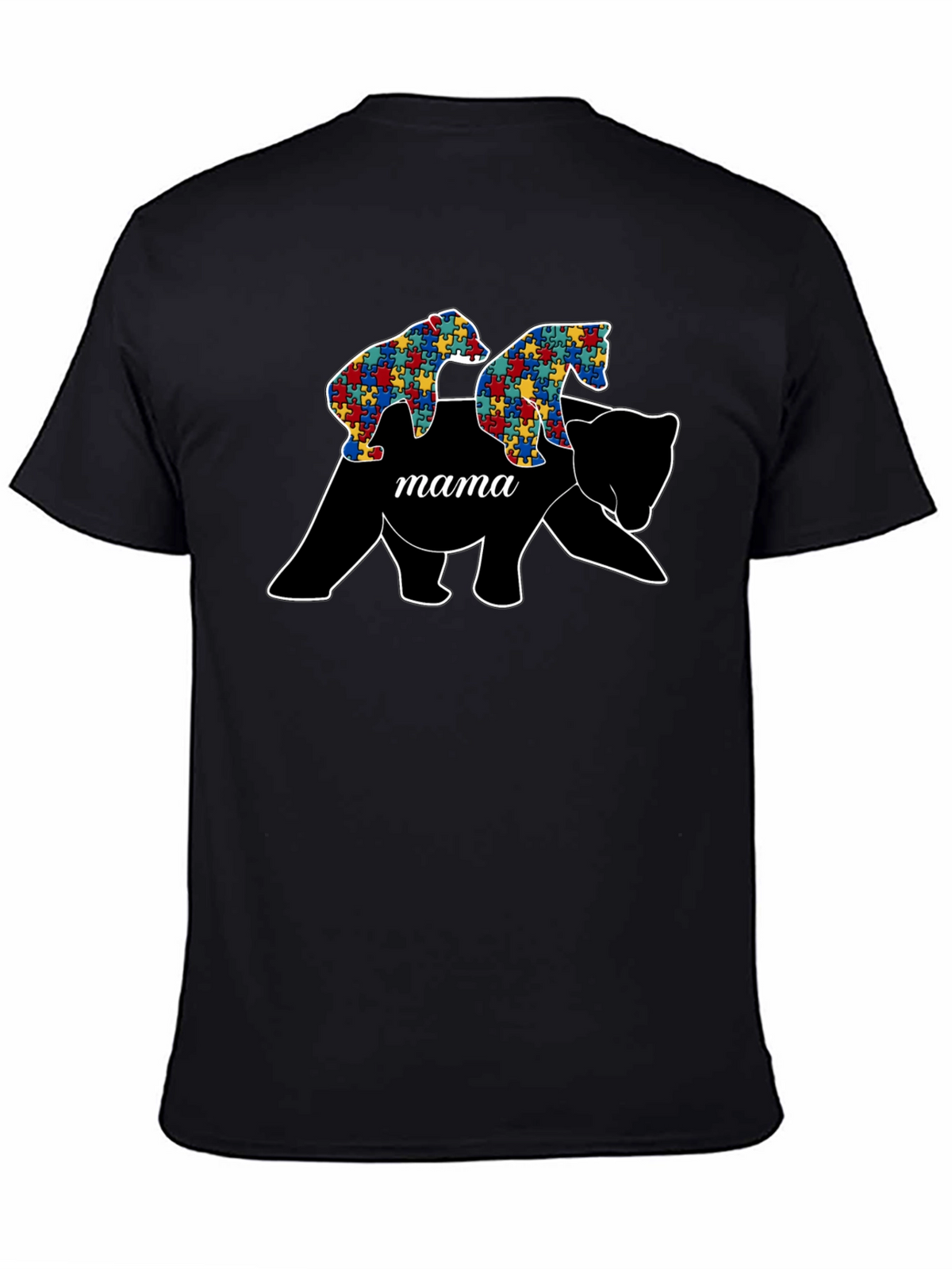 Mama Bear Autism Puzzle Piece Shirt
