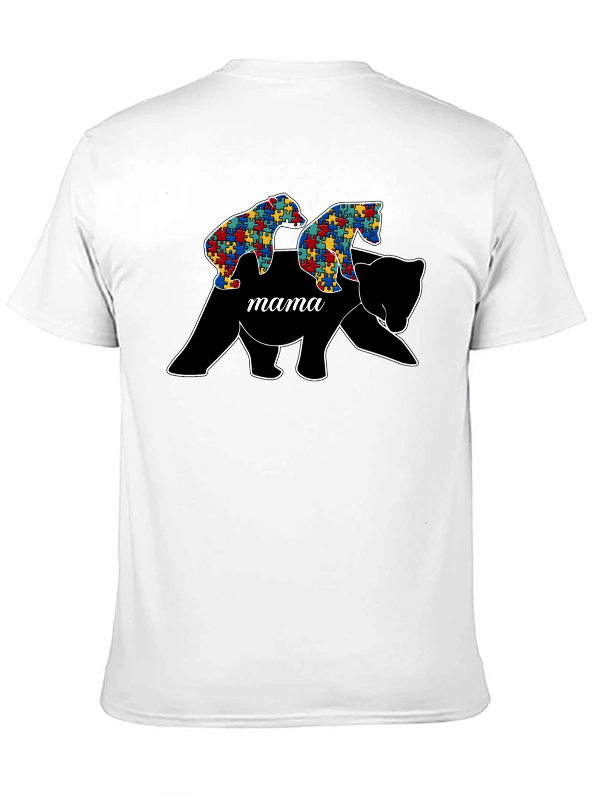 Mama Bear Autism Puzzle Piece Shirt
