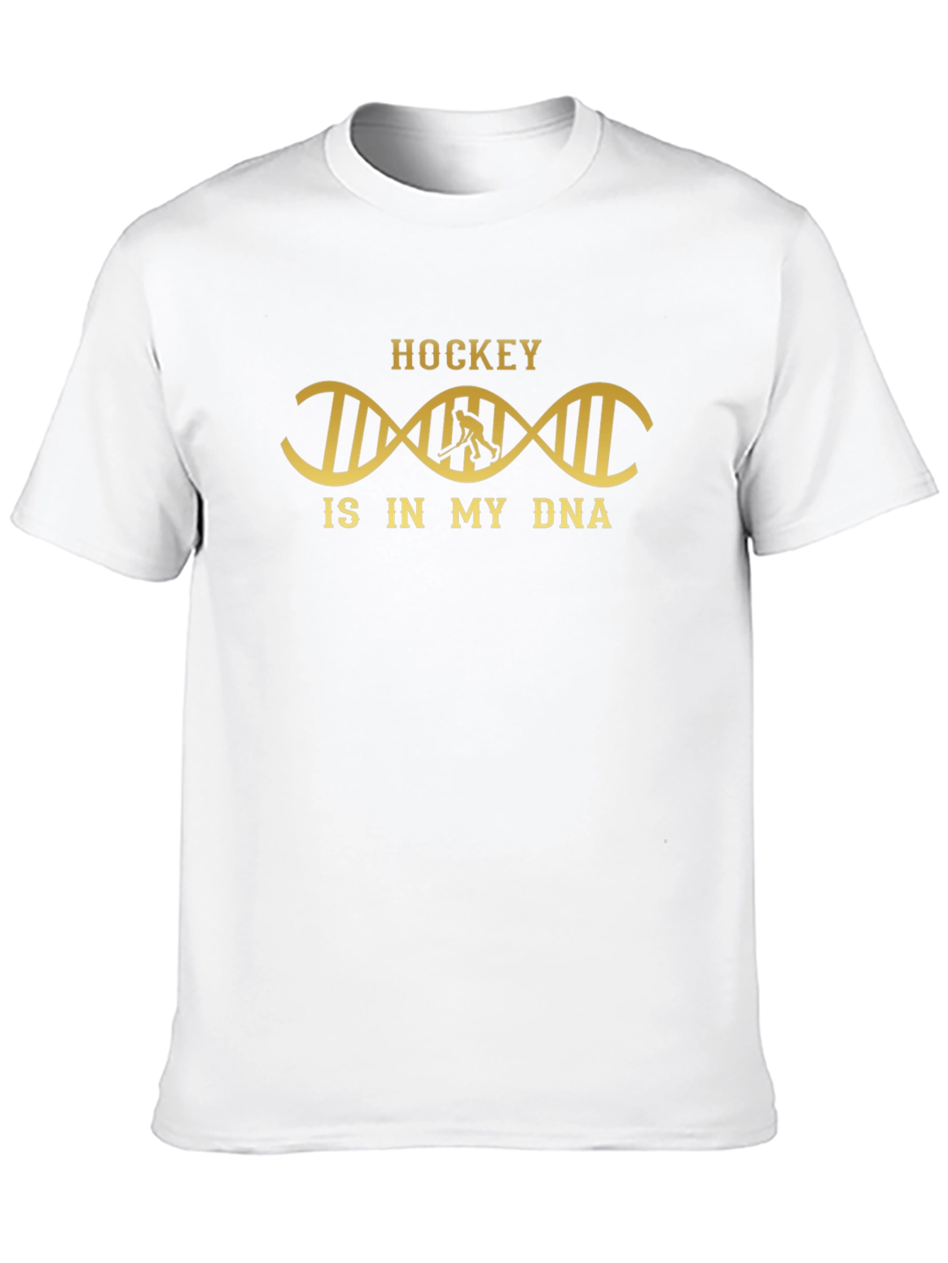 Hockey DNA T-Shirt - Black Graphic Tee