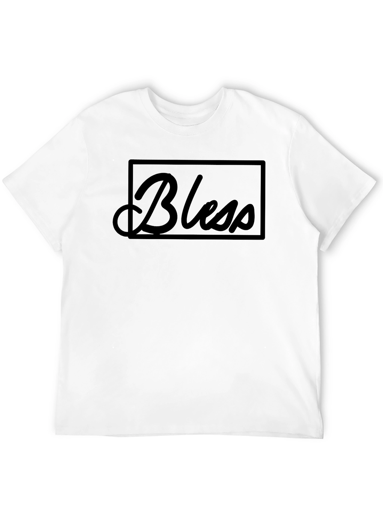 Bless Graphic Tee - Black