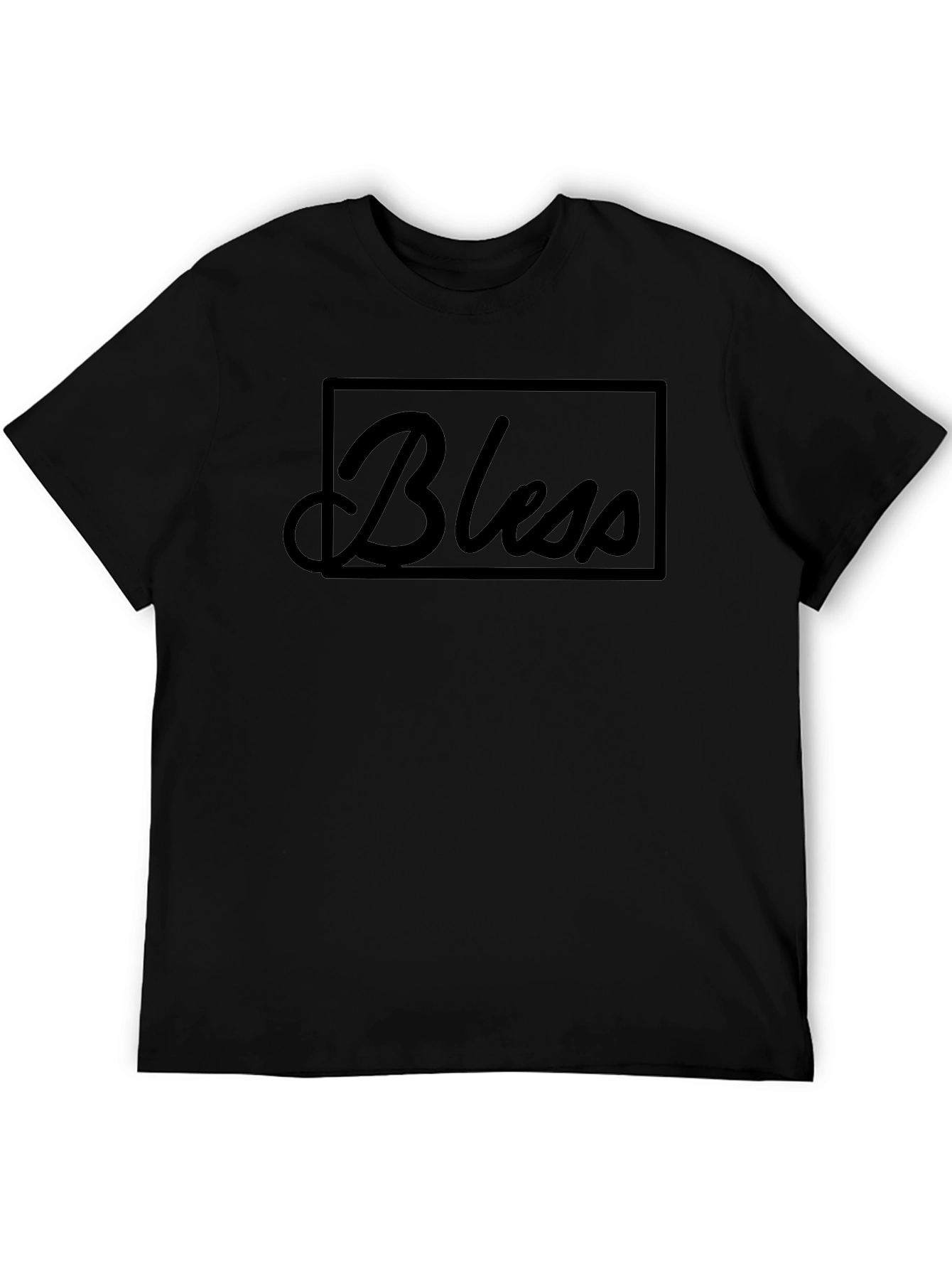 Bless Graphic Tee - Black