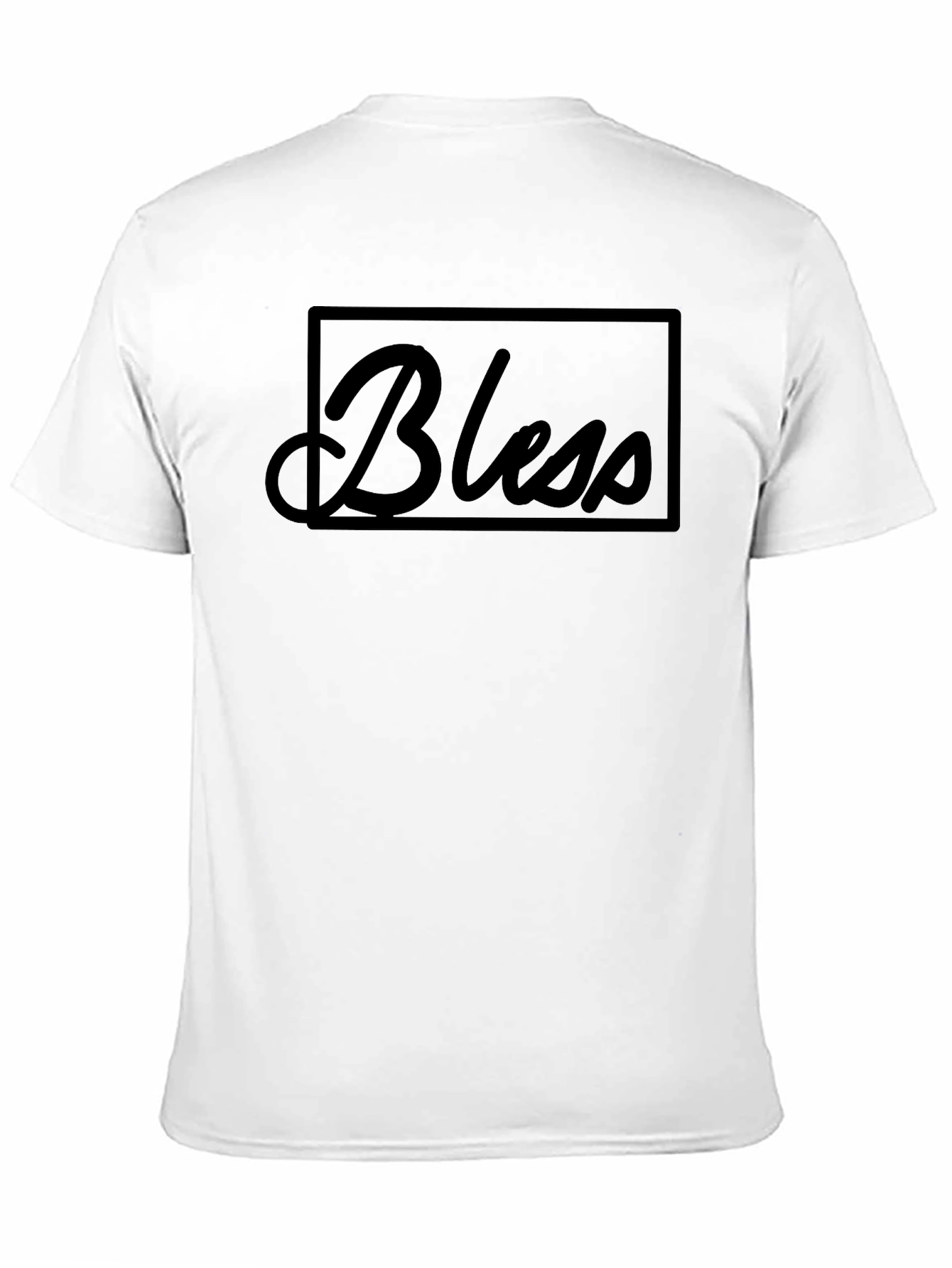 Bless Graphic Tee - Black