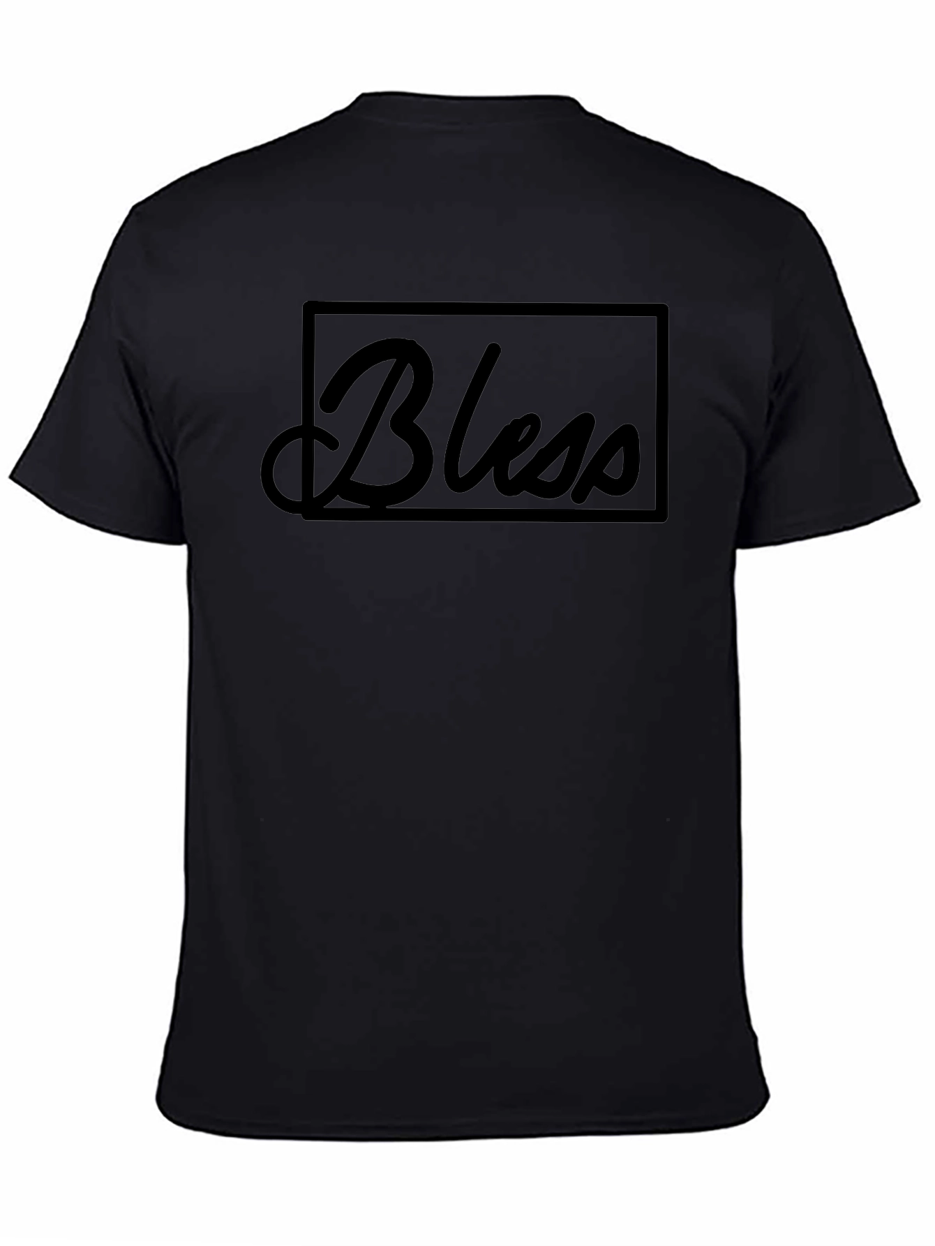Bless Graphic Tee - Black