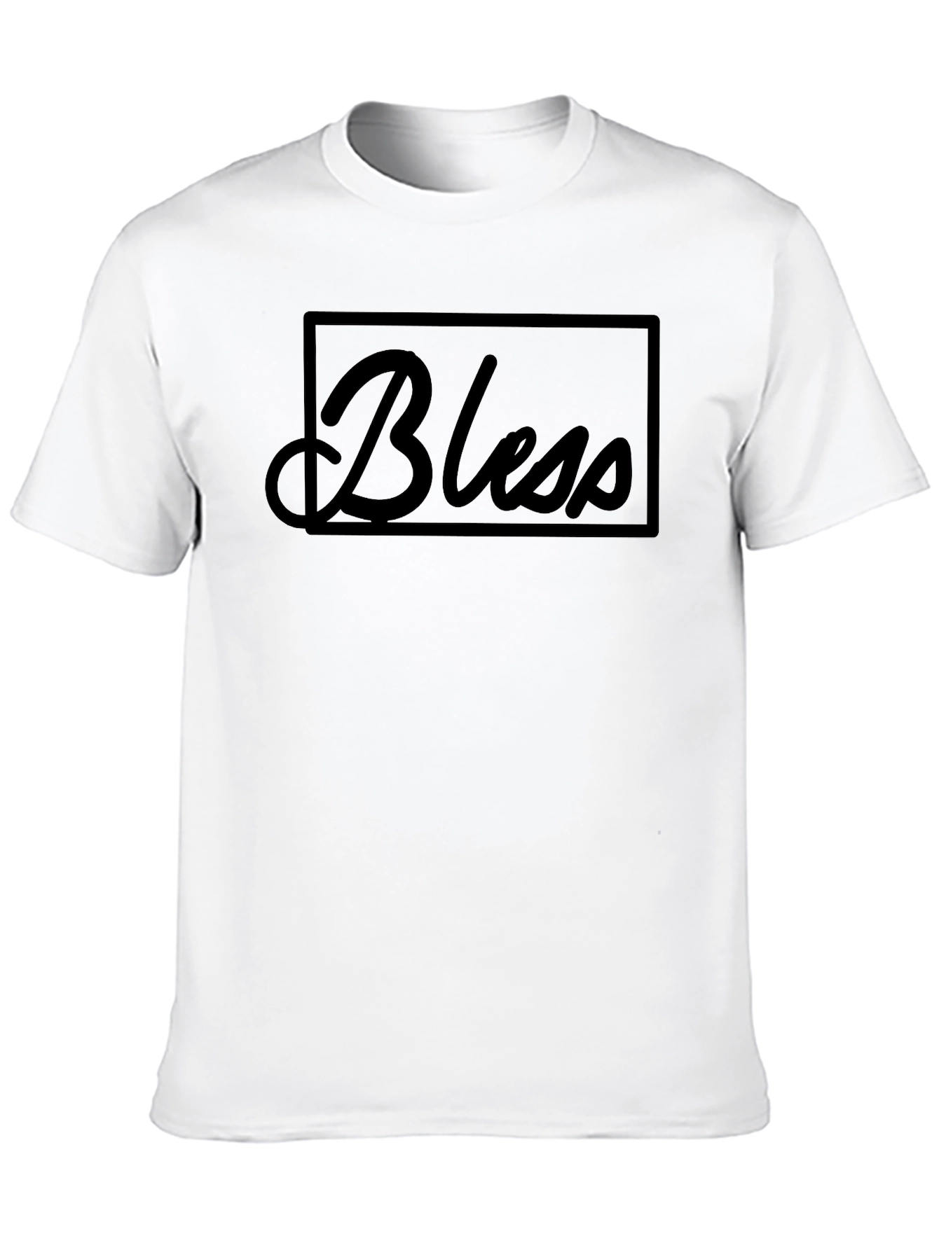 Bless Graphic Tee - Black