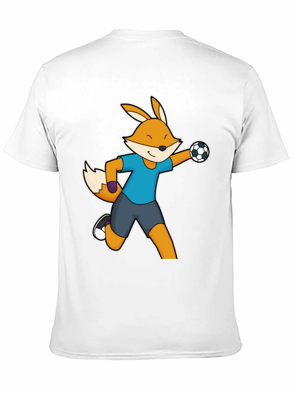 Fox Soccer Player Graphic Tee