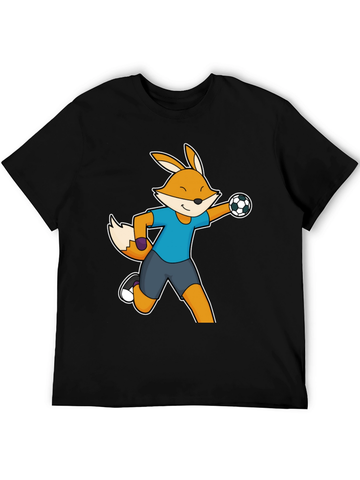 Fox Soccer Player Graphic Tee